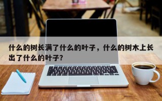 什么的树长满了什么的叶子，什么的树木上长出了什么的叶子？