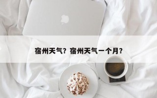 宿州天气？宿州天气一个月？