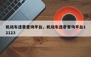 机动车违章查询平台，机动车违章查询平台12123