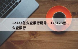 12123怎么查限行尾号，123123怎么查限行