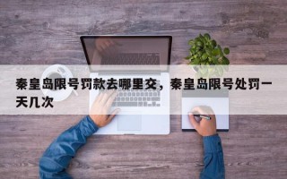 秦皇岛限号罚款去哪里交，秦皇岛限号处罚一天几次