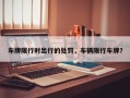 车牌限行时出行的处罚，车辆限行车牌？