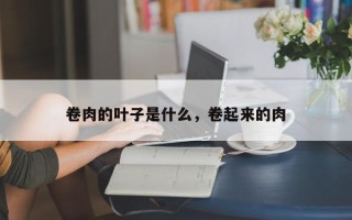 卷肉的叶子是什么，卷起来的肉
