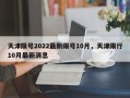 天津限号2022最新限号10月，天津限行10月最新消息