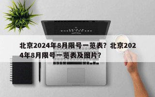 北京2024年8月限号一览表？北京2024年8月限号一览表及图片？