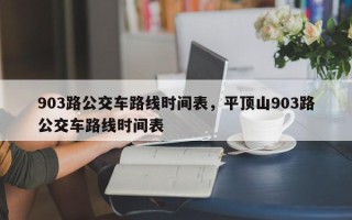 903路公交车路线时间表，平顶山903路公交车路线时间表