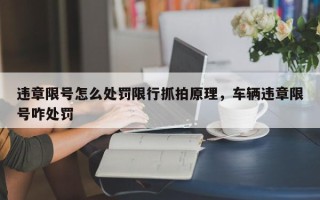 违章限号怎么处罚限行抓拍原理，车辆违章限号咋处罚