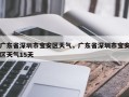 广东省深圳市宝安区天气，广东省深圳市宝安区天气15天