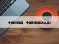 中国黔西南，中国黔西南怎么读？