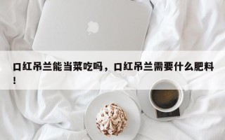 口红吊兰能当菜吃吗，口红吊兰需要什么肥料！