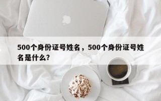 500个身份证号姓名，500个身份证号姓名是什么？