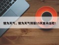 犍为天气，犍为天气预报15天查询当地！