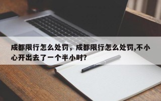 成都限行怎么处罚，成都限行怎么处罚,不小心开出去了一个半小时？