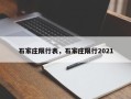 石家庄限行表，石家庄限行2021