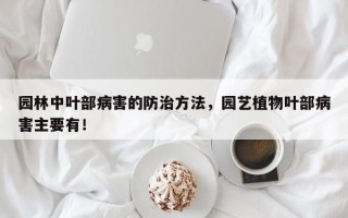 园林中叶部病害的防治方法，园艺植物叶部病害主要有！