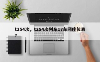 t254次，t254次列车17车厢座位表？