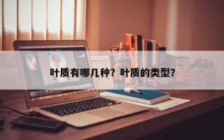 叶质有哪几种？叶质的类型？