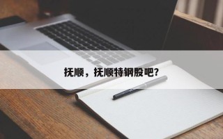 抚顺，抚顺特钢股吧？