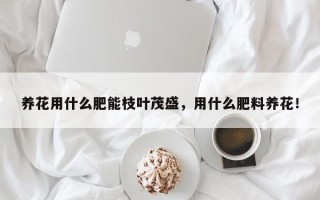 养花用什么肥能枝叶茂盛，用什么肥料养花！