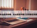 舟山旅游地图，舟山旅游攻略三日游最佳线路
