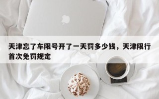 天津忘了车限号开了一天罚多少钱，天津限行首次免罚规定