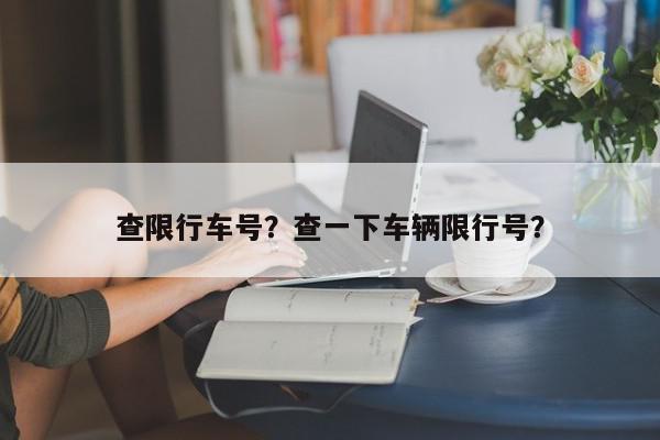 查限行车号？查一下车辆限行号？-第1张图片-我家生活百科