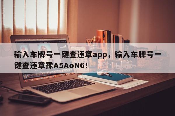 输入车牌号一键查违章app，输入车牌号一键查违章豫A5AoN6！-第1张图片-我家生活百科