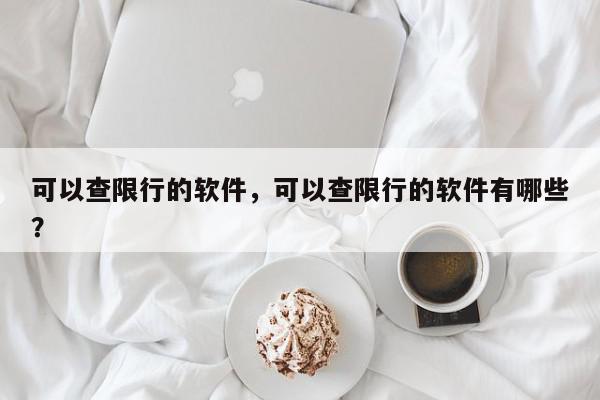 可以查限行的软件，可以查限行的软件有哪些？-第1张图片-我家生活百科