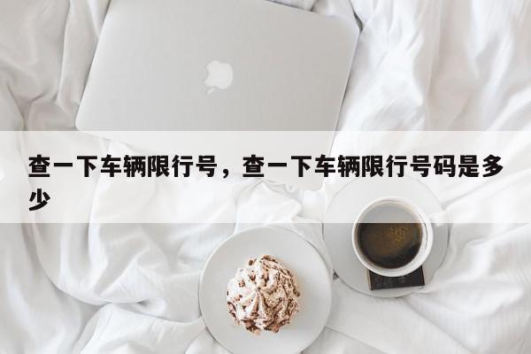 查一下车辆限行号，查一下车辆限行号码是多少-第1张图片-我家生活百科