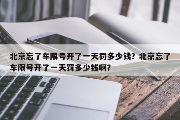 北京忘了车限号开了一天罚多少钱？北京忘了车限号开了一天罚多少钱啊？-第1张图片-我家生活百科