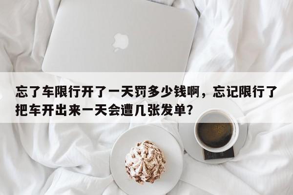 忘了车限行开了一天罚多少钱啊，忘记限行了把车开出来一天会遭几张发单？-第1张图片-我家生活百科