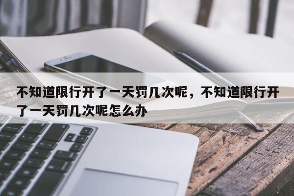 不知道限行开了一天罚几次呢，不知道限行开了一天罚几次呢怎么办-第1张图片-我家生活百科