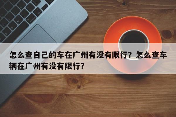 怎么查自己的车在广州有没有限行？怎么查车辆在广州有没有限行？-第1张图片-我家生活百科