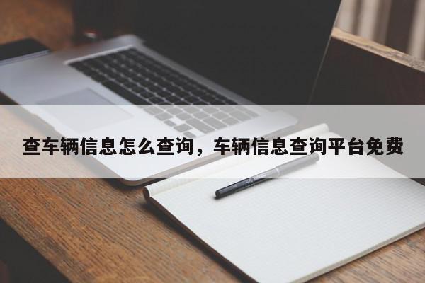 查车辆信息怎么查询，车辆信息查询平台免费-第1张图片-我家生活百科