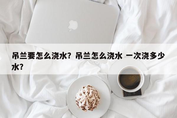 吊兰要怎么浇水？吊兰怎么浇水 一次浇多少水？-第1张图片-我家生活百科