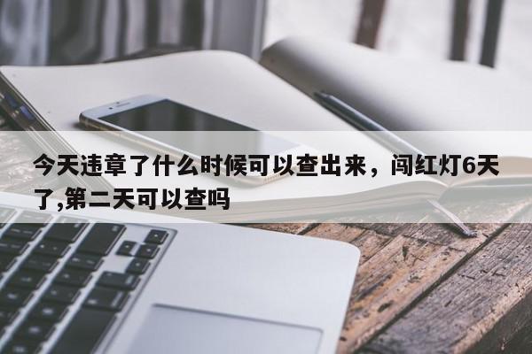 今天违章了什么时候可以查出来，闯红灯6天了,第二天可以查吗-第1张图片-我家生活百科