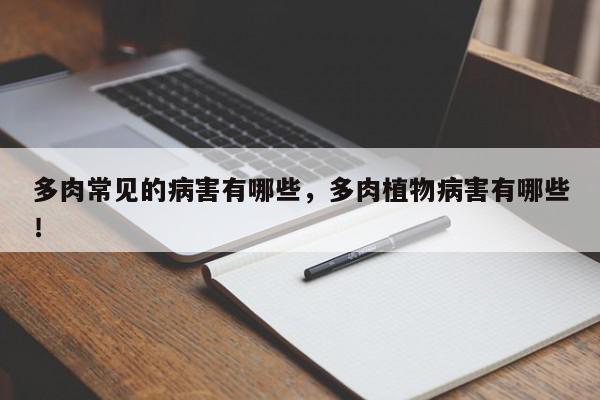 多肉常见的病害有哪些，多肉植物病害有哪些！-第1张图片-我家生活百科