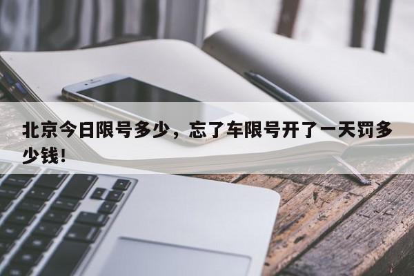 北京今日限号多少，忘了车限号开了一天罚多少钱！-第1张图片-我家生活百科