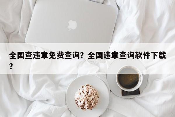 全国查违章免费查询？全国违章查询软件下载？-第1张图片-我家生活百科